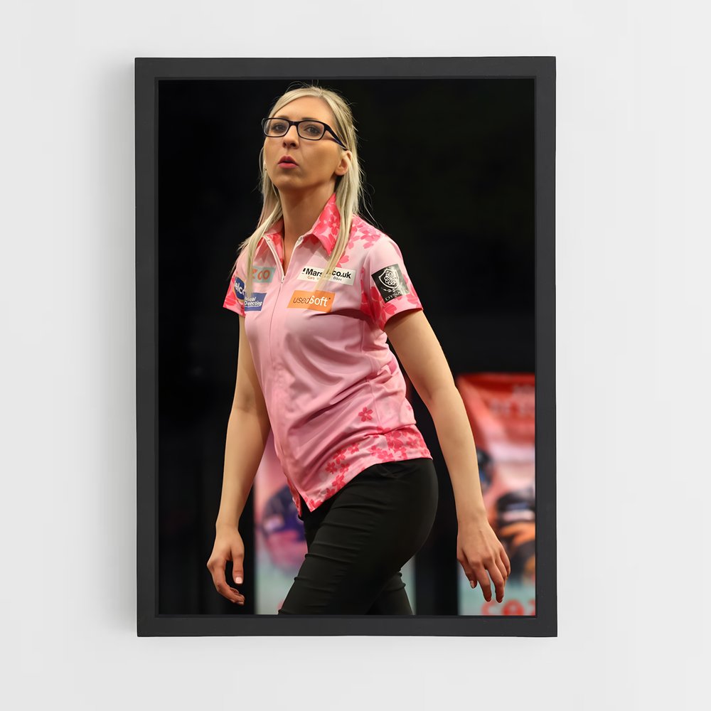 Poster Queen of Darts – affiche Fléchettes (vue 2)